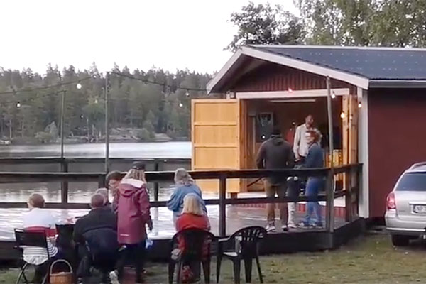 Musikunderhållning i Uvaparken