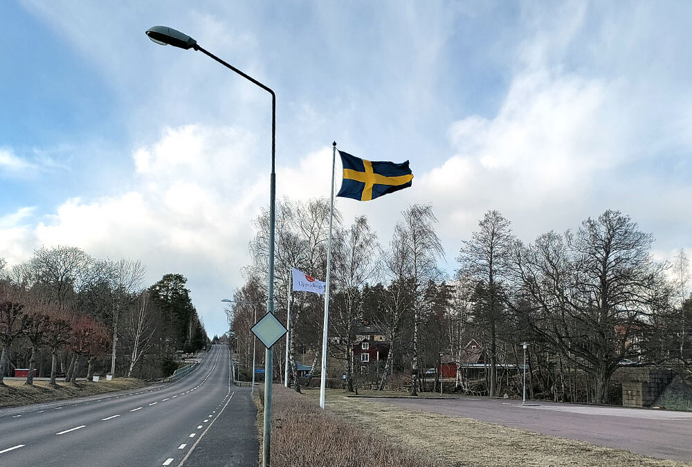 Nya fina flaggor på plats!