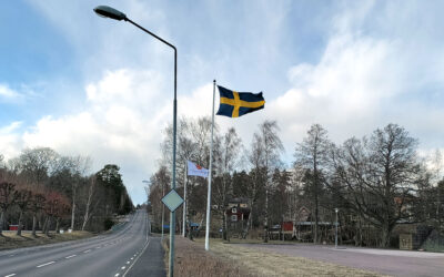 Nya fina flaggor på plats!