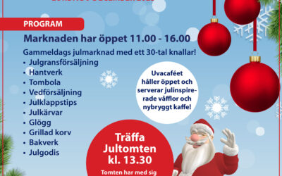 Knallejul i Uvaparken 9/12 kl 11-16