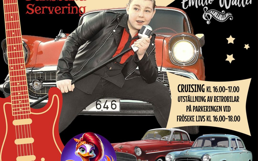 Rockabillyfest i Uvaparken! (19/7 kl 16.00)