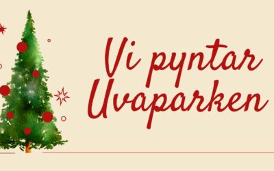 Vi pyntar Uvaparken! 23/11 kl 10.00