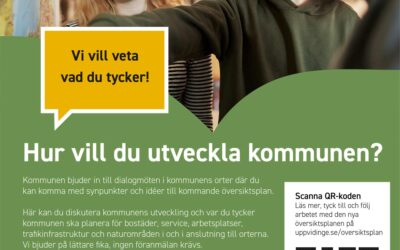 Dialogmöte med Uppvidinge Kommun 25/3 kl 18-20