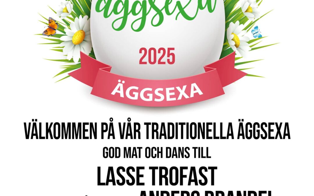 Äggsexan – 50-årsjubileum! 18/4 kl 19.30